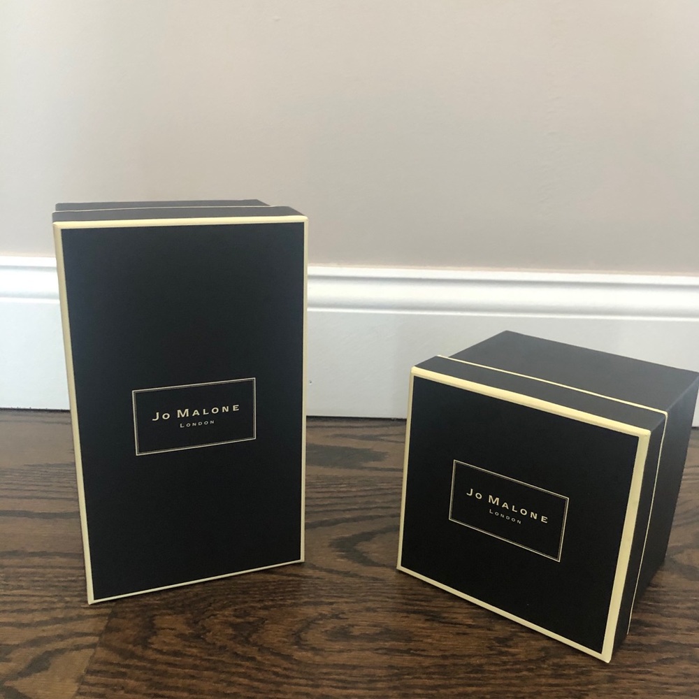 Set of 2 Jo Malone boxes.